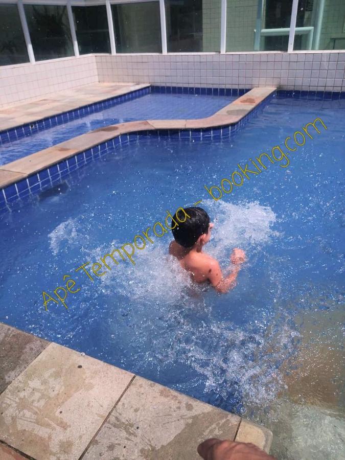 Ape Temporada Praia Grande Sp Completo Com Piscina, Churrasqueira, Estacionamento Exterior foto