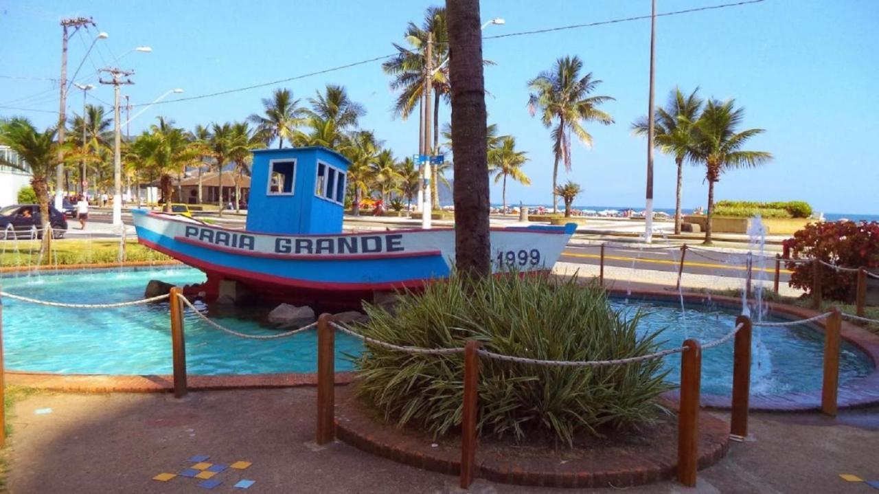 Ape Temporada Praia Grande Sp Completo Com Piscina, Churrasqueira, Estacionamento Exterior foto
